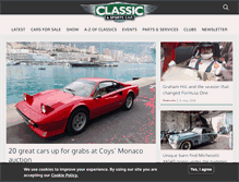 Tablet Screenshot of cdn.classicandsportscar.com